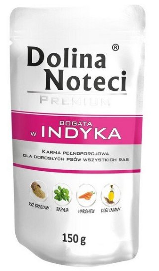 Dolina Noteci Premium Pies Indyk saszetka 150g Dolina Noteci