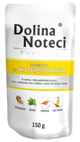 Dolina Noteci Premium Pies Kurczak saszetka 150g Dolina Noteci