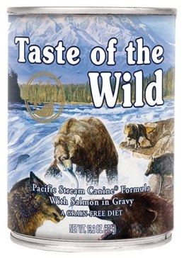 Taste of the Wild Pacific Stream Canine z mięsem z łososia puszka 390g Taste of the Wild