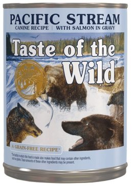 Taste of the Wild Pacific Stream Canine z mięsem z łososia puszka 390g Taste of the Wild