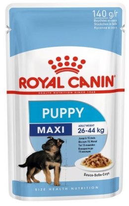 Royal Canin Maxi Puppy karma mokra w sosie dla szczeniąt, od 2 do 15 miesiąca życia, ras dużych saszetka 140g Royal Canin Size