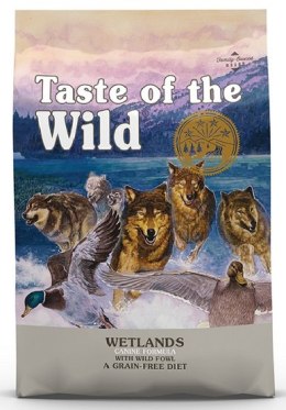 Taste of the Wild Wetlands Canine z mięsem z dzikiego ptactwa 12,2kg Taste of the Wild