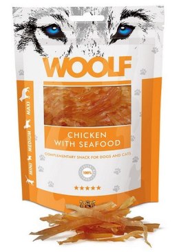 Woolf Chicken With Seafood 100g Woolf