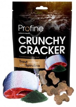 Profine Crunchy Cracker Pstrąg ze spiruliną 150g Profine