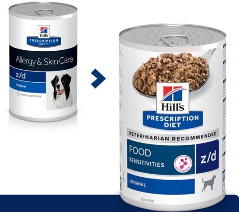 Hill's Prescription Diet z/d Canine puszka 370g Hill's Prescription Diet Hill's Prescription Diet z/d Canine puszka 370g Hill's Prescription Diet