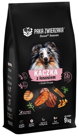 Paka Zwierzaka Seventh Heaven Puppy Kaczka z łososiem 9kg