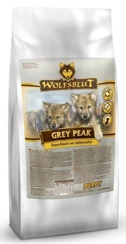 Wolfsblut Dog Grey Peak Puppy - koza i bataty 500g