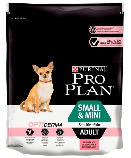 Purina Pro Plan Adult Small & Mini OptiDerma Sensitive Skin 700g Purina Pro Plan