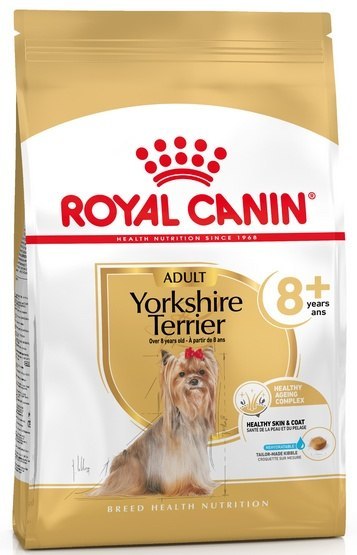 Royal Canin Yorkshire Terrier Adult 8+ karma sucha dla psów starszych rasy yorkshire terrier 1,5kg