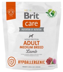 Brit Care Hypoallergenic Adult Medium Lamb 1kg