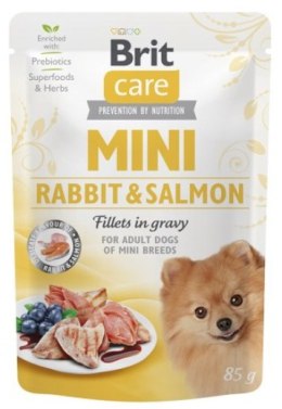 Brit Care Dog Mini Rabbit & Salmon saszetka 85g