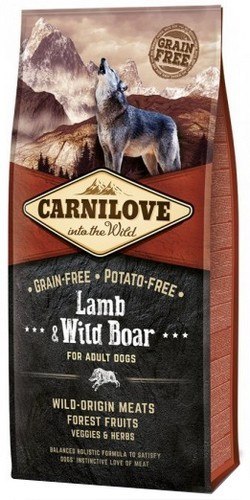 Carnilove Dog Lamb & Wild Boar Adult - jagnię i dzik 12kg