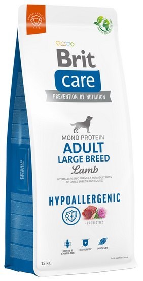 Brit Care Hypoallergenic Adult Large Lamb 12kg