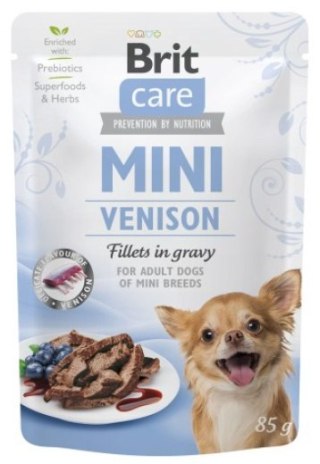 Brit Care Dog Mini Venison saszetka 85g