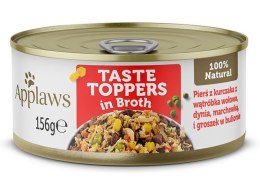 Applaws Dog Taste Toppers puszka z kurczakiem, wątrobą wołową i warzywami 156g