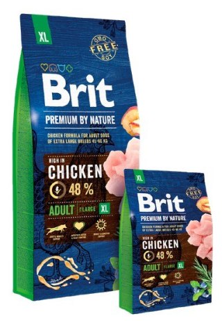 Brit Premium By Nature Adult XL Extra Large 15kg