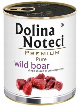 Dolina Noteci Premium Pies Pure Dzik puszka 800g