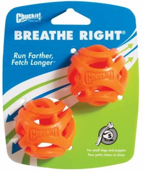 Chuckit! Breathe Right Ball Small 2pak [31931]