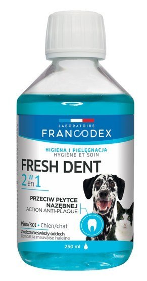 Francodex Fresh Dent płyn do higieny jamy ustnej 250ml [FR179120]