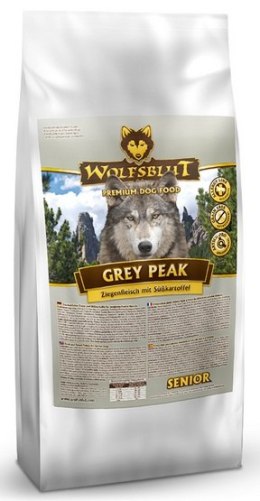Wolfsblut Dog Grey Peak Senior - koza i bataty 2kg