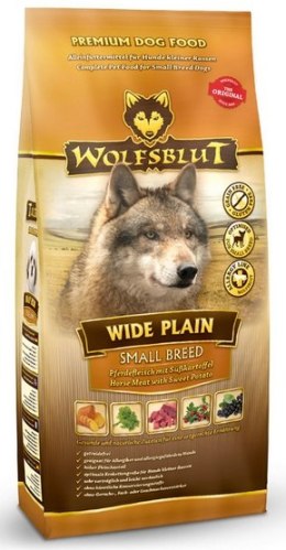 Wolfsblut Dog Wide Plain Small konina i bataty 500g
