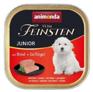 Animonda vom Feinsten Dog Junior Wołowina i Drób 150g Animonda vom Feinsten