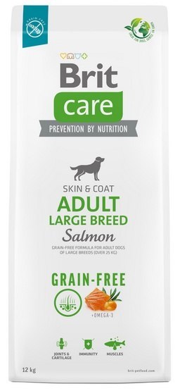 Brit Care Grain Free Adult Large Breed Salmon 12kg