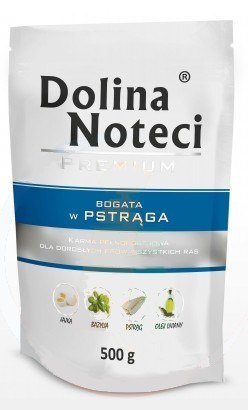 Dolina Noteci Premium Pies Pstrąg saszetka 500g