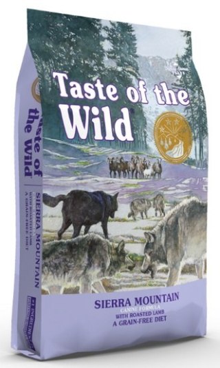 Taste of the Wild Sierra Mountain Canine z mięsem z jagnięciną 2kg