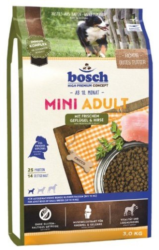 Bosch Mini Adult Geflugel & Hirse - Drób i proso 3kg