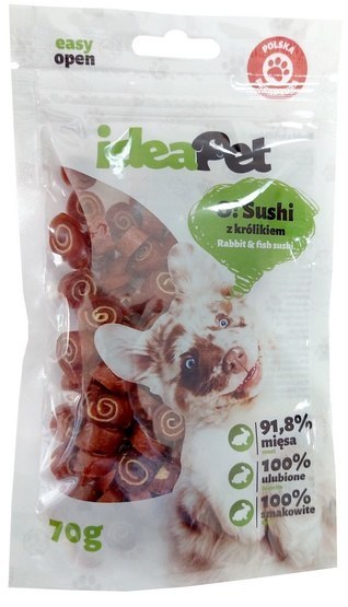 IdeaPet O! Sushi z królikiem 70g