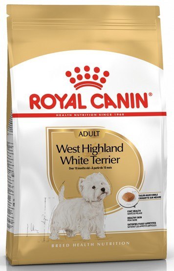 Royal Canin West Highland White Terrier Adult karma sucha dla psów dorosłych rasy west highland white terrier 1,5kg