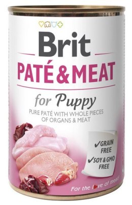 Brit Pate & Meat Dog Puppy puszka 400g