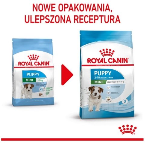 Royal Canin Mini Puppy karma sucha dla szczeniąt, od 2 do 10 miesiąca życia, ras małych 800g