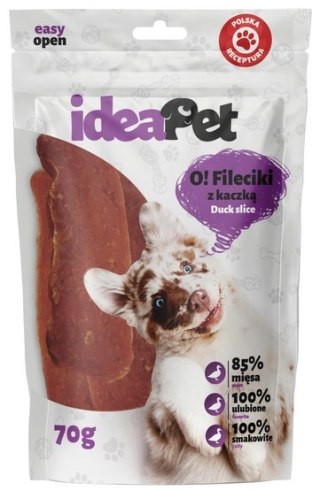 IdeaPet O! Fileciki z kaczką 70g