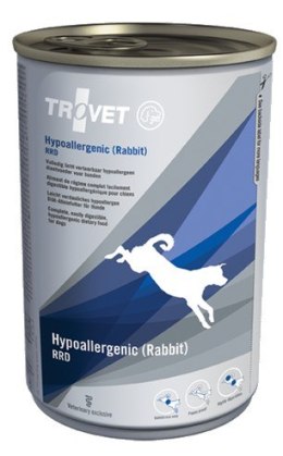 Trovet RRD Hypoallergenic Królik dla psa puszka 400g