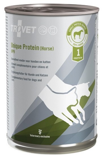 Trovet Unique Protein UPH Konina dla psa i kota puszka 400g