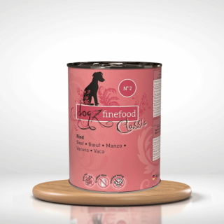 Wołowina 400g Dogz Finefood Classic N.02 puszka