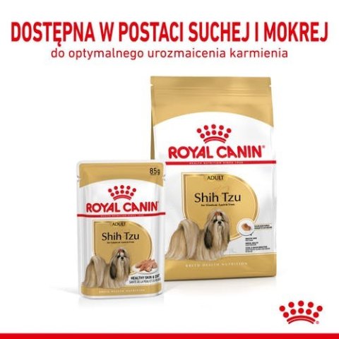 Royal Canin Shih Tzu Adult karma mokra dla psów dorosłych rasy shih tzu saszetka 85g