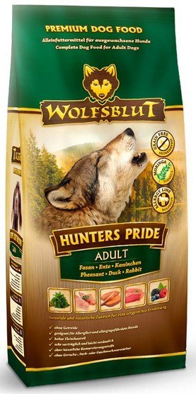 Wolfsblut Dog Hunters Pride - bażant i kaczka 2kg