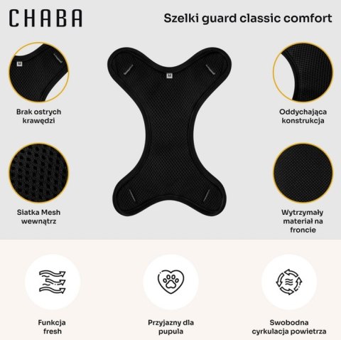 CHABA Szelki Guard Comfort Classic M czerwone