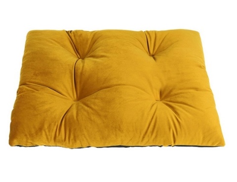 MIMIKO Pets Legowisko Poducha Velvet 70x50cm musztarda MIMIKO Pets Legowisko Poducha Velvet 70x50cm musztarda