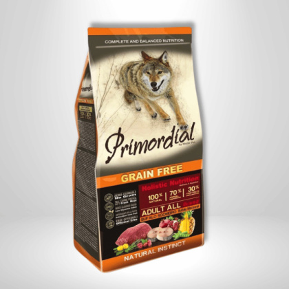 Bawół & Makrela 2kg Primordial karma dla psa Dog Grain Free Adult