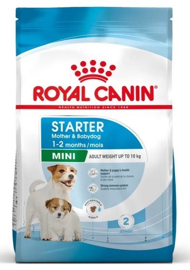 Royal Canin Mini Starter Mother&Babydog karma sucha dla szczeniąt do 2 miesiąca i suk karmiących ras małych 4kg