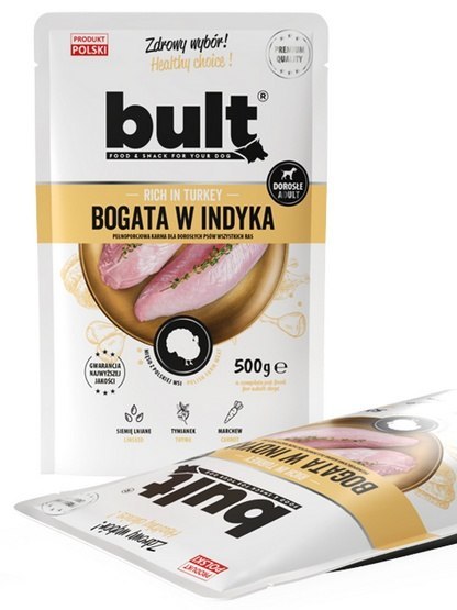 Bult Mielonka bogata w indyka saszetka 500g