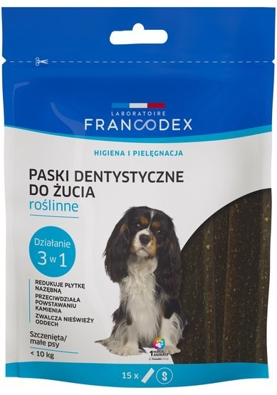 Francodex Paski Dental S 15szt 228g [FR179610]