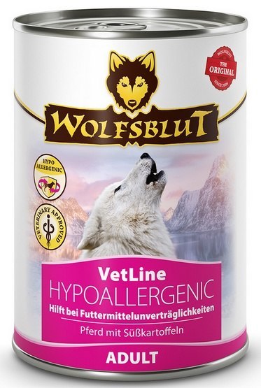 Wolfsblut Dog VetLine Hypoallergenic puszka 395g