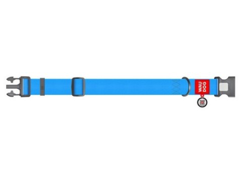 Collar Waterproof Obroża wodoodporna z QR-paszportem, plastikowy fastex, XXL 35mm/46-70cm niebieska Collar Waterproof Obroża wodoodporna z QR-paszportem, plastikowy fastex, XXL 35mm/46-70cm niebieska