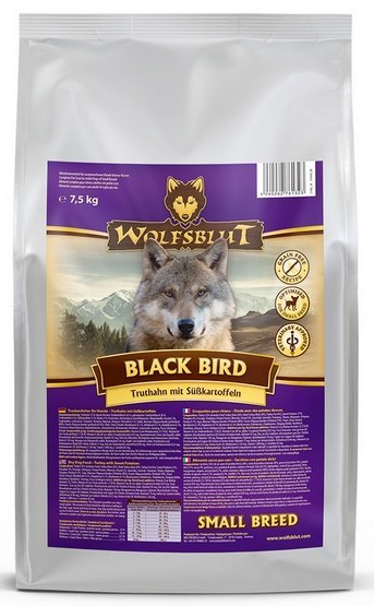 Wolfsblut Dog Black Bird Adult Small - indyk i bataty 7,5kg Wolfsblut Dog Black Bird Adult Small - indyk i bataty 7,5kg