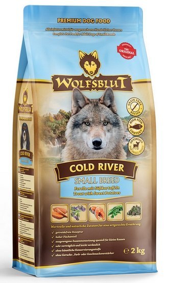 Wolfsblut Dog Cold River Small - pstrąg i bataty 2kg Wolfsblut Dog Cold River Small - pstrąg i bataty 2kg